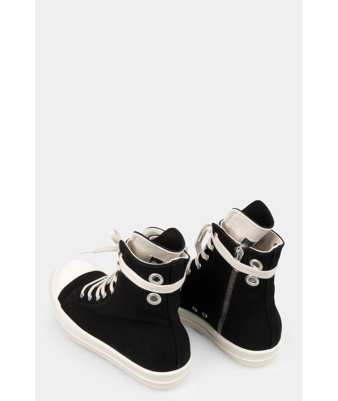 RICK OWENS DRKSHDW Черные кеды, фото 4