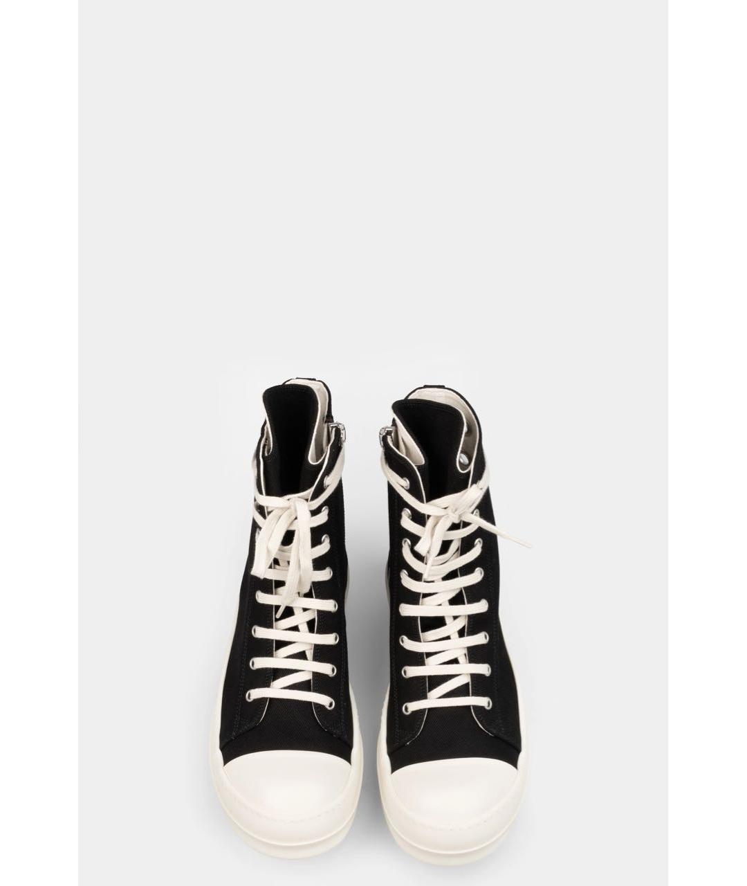 RICK OWENS DRKSHDW Черные кеды, фото 5