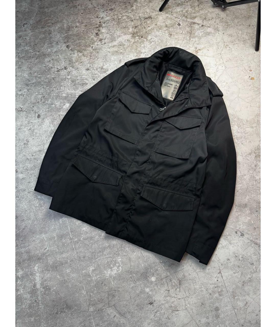 PRADA Черная куртка, фото 9