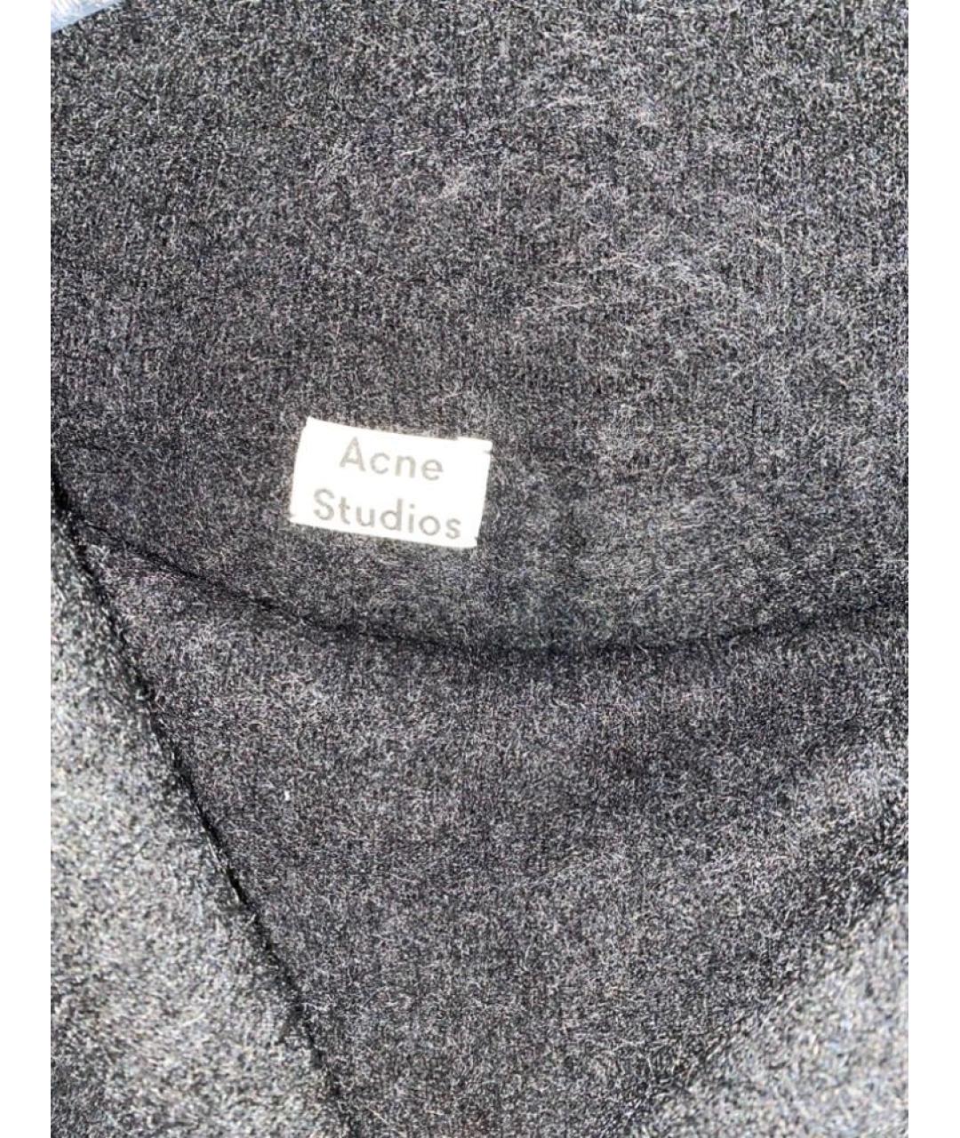 ACNE STUDIOS Черный шерстяной джемпер / свитер, фото 3