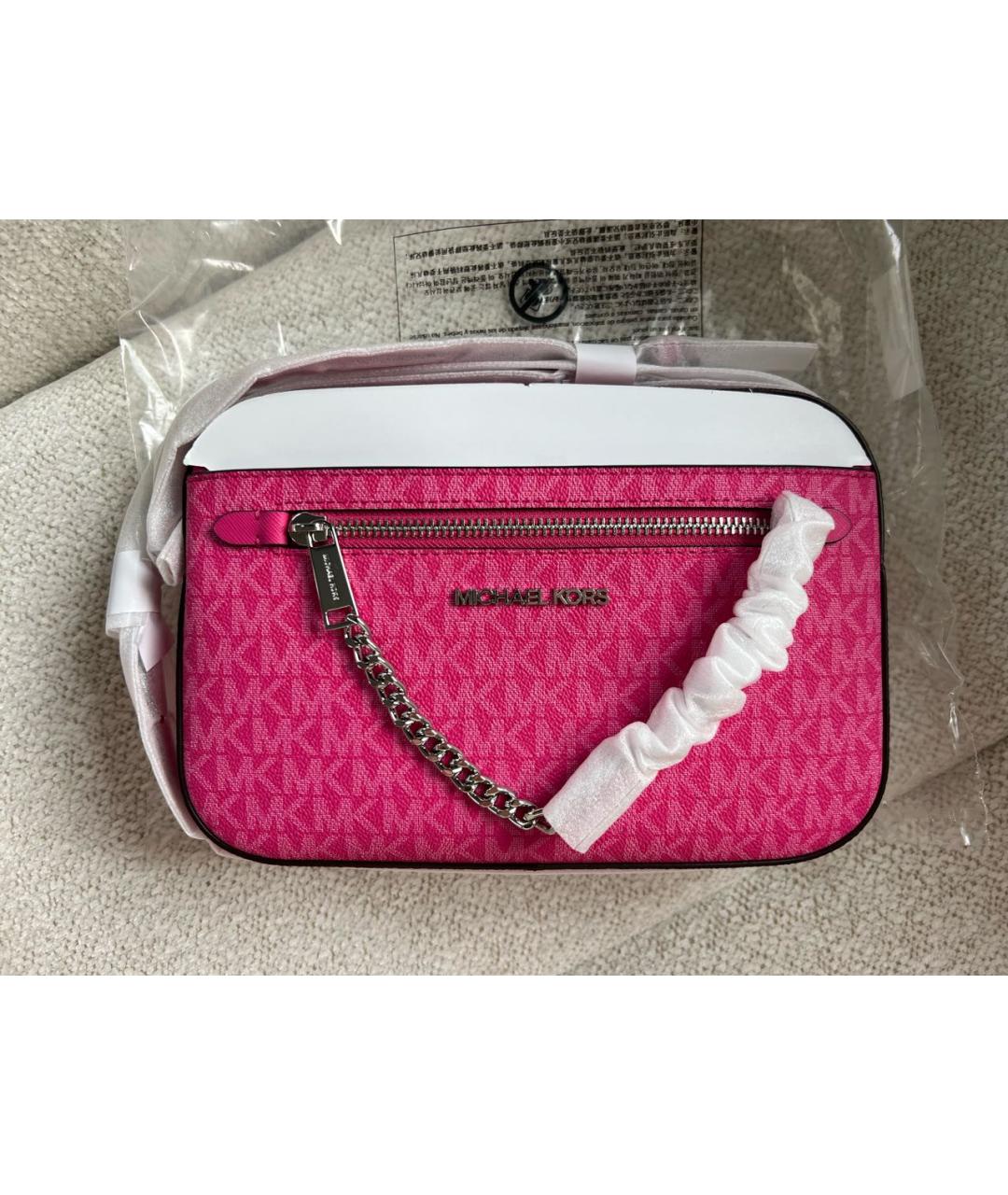 MICHAEL KORS Фуксия сумка через плечо, фото 2