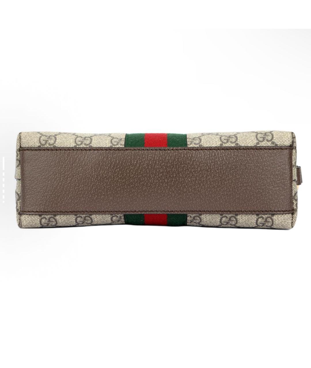 GUCCI Хаки деним сумка через плечо, фото 4