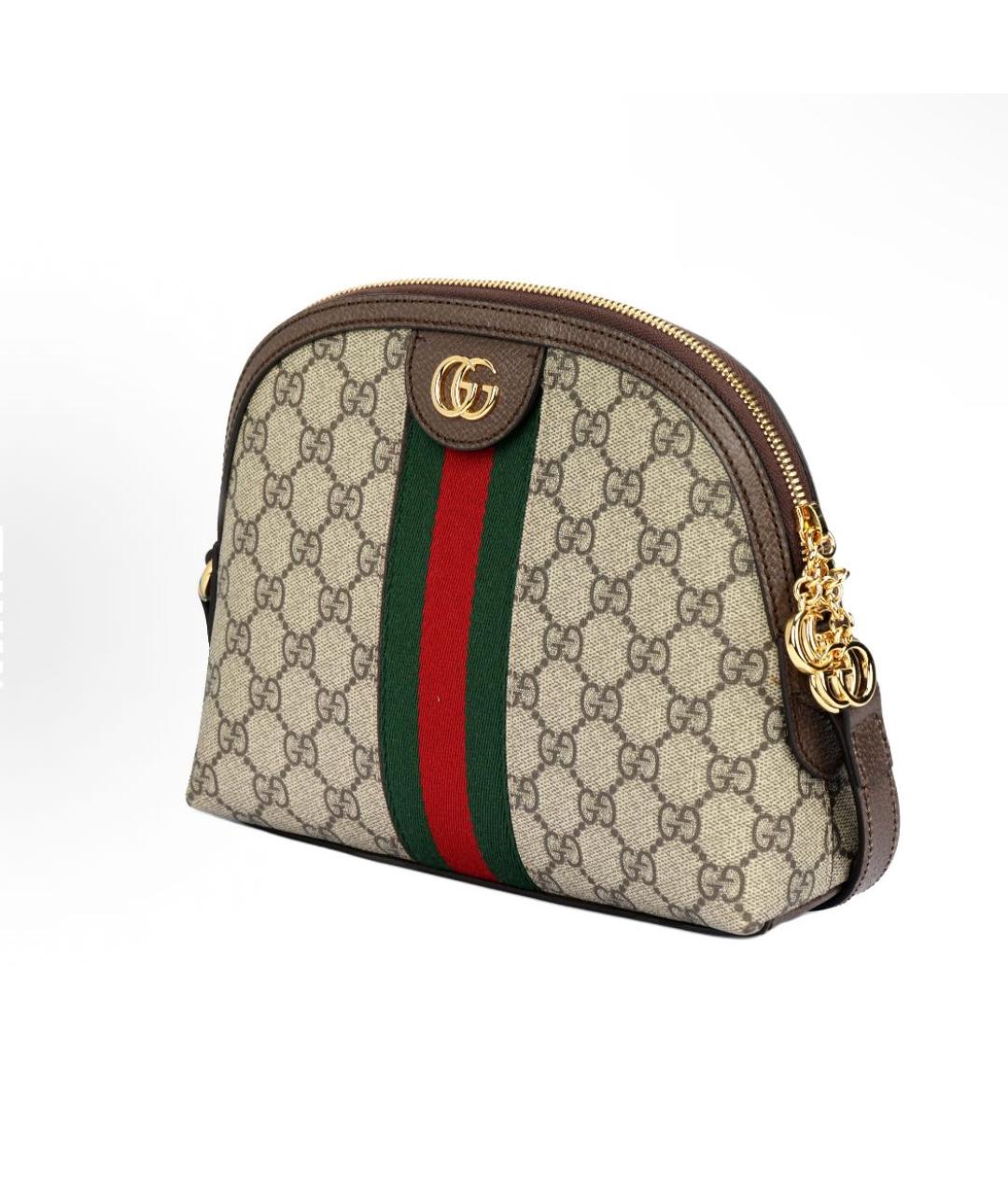 GUCCI Хаки деним сумка через плечо, фото 1