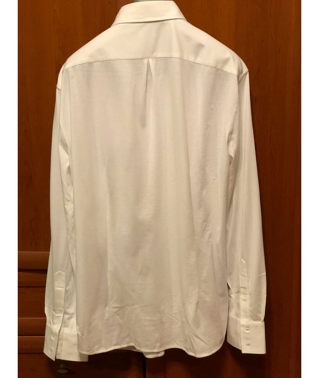 BRUNELLO CUCINELLI Белая хлопковая кэжуал рубашка, фото 2