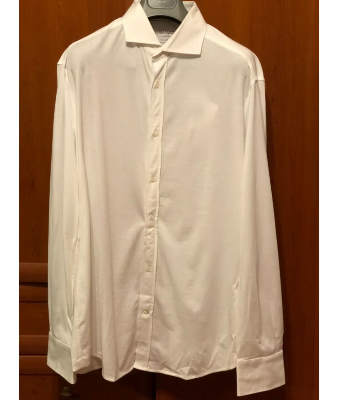 BRUNELLO CUCINELLI Белая хлопковая кэжуал рубашка, фото 5