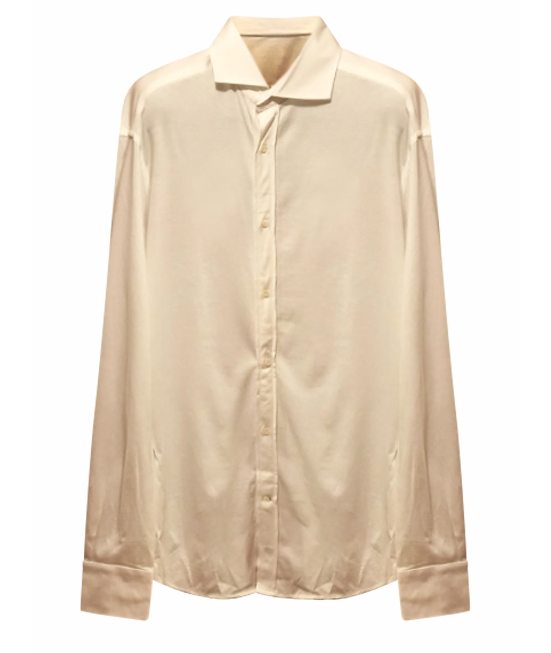 BRUNELLO CUCINELLI Белая хлопковая кэжуал рубашка, фото 1
