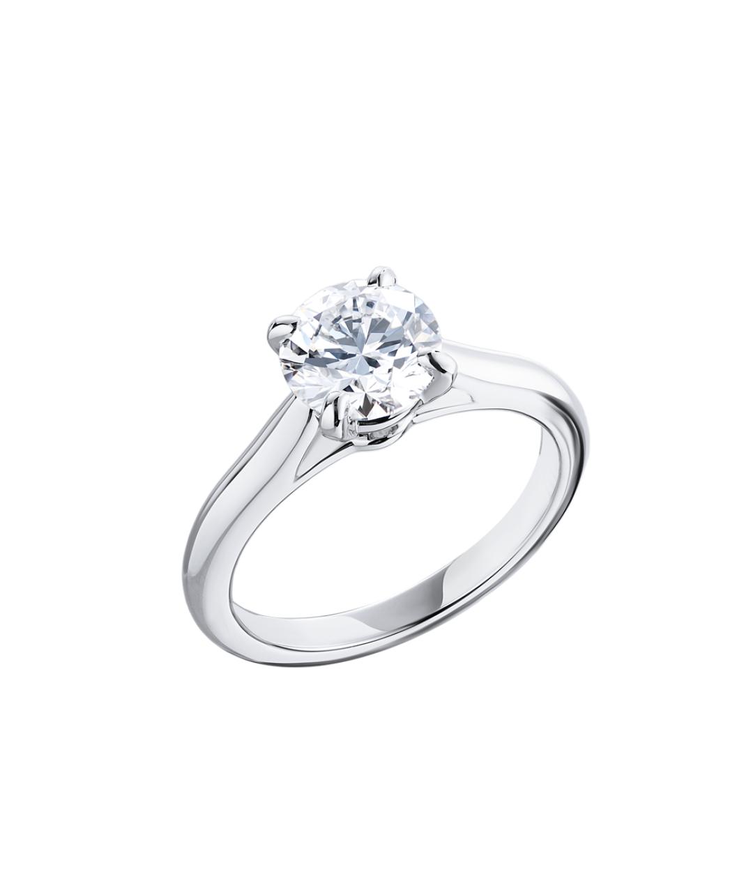 CARTIER Серебряное платиновое кольцо, фото 2