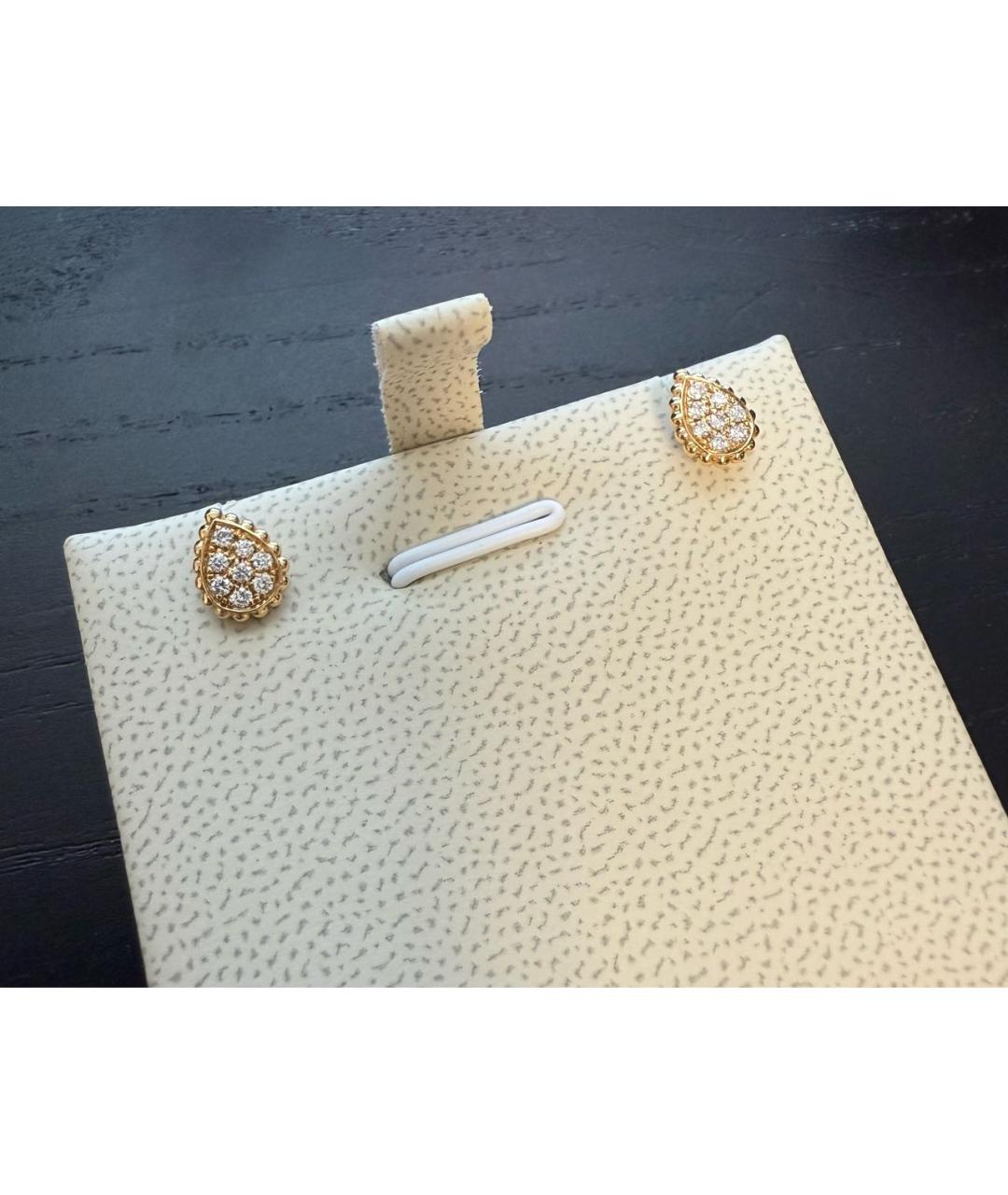 BOUCHERON Золотые серьги из желтого золота, фото 3