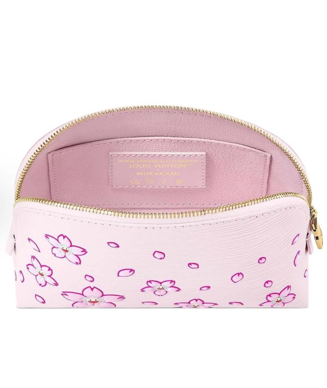 LOUIS VUITTON Розовая косметичка, фото 4