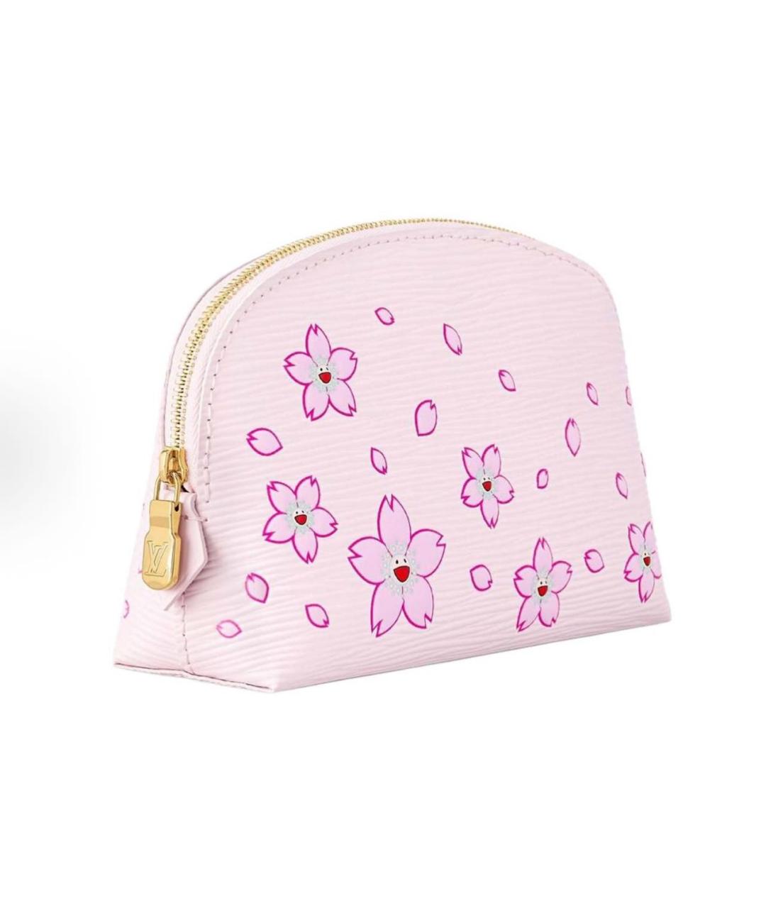 LOUIS VUITTON Розовая косметичка, фото 2