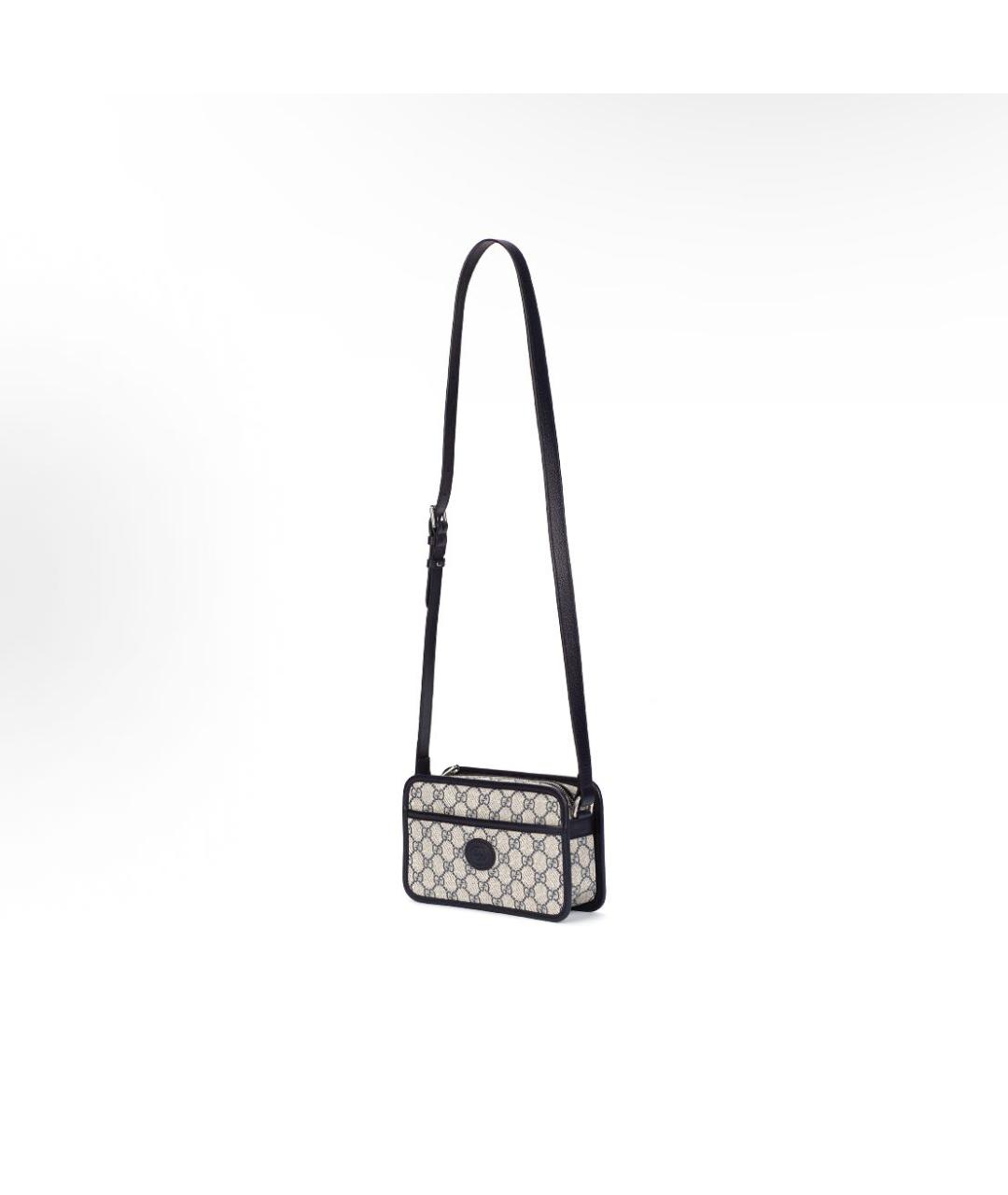 GUCCI Антрацитовая сумка на плечо, фото 2