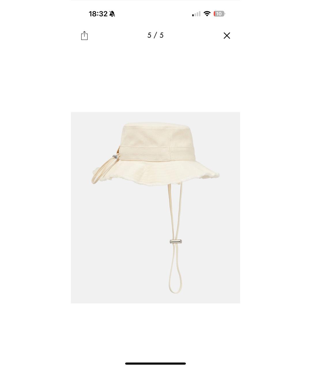 JACQUEMUS Панама, фото 2
