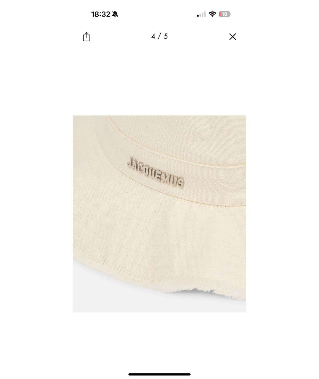 JACQUEMUS Панама, фото 3
