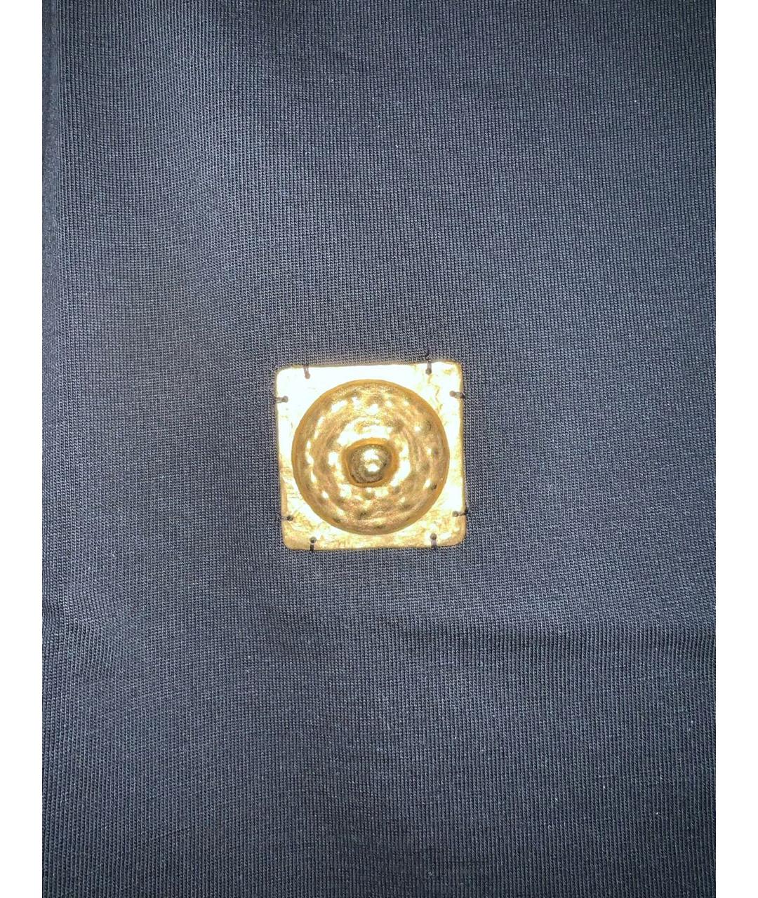 SCHIAPARELLI Черная хлопковая футболка, фото 5
