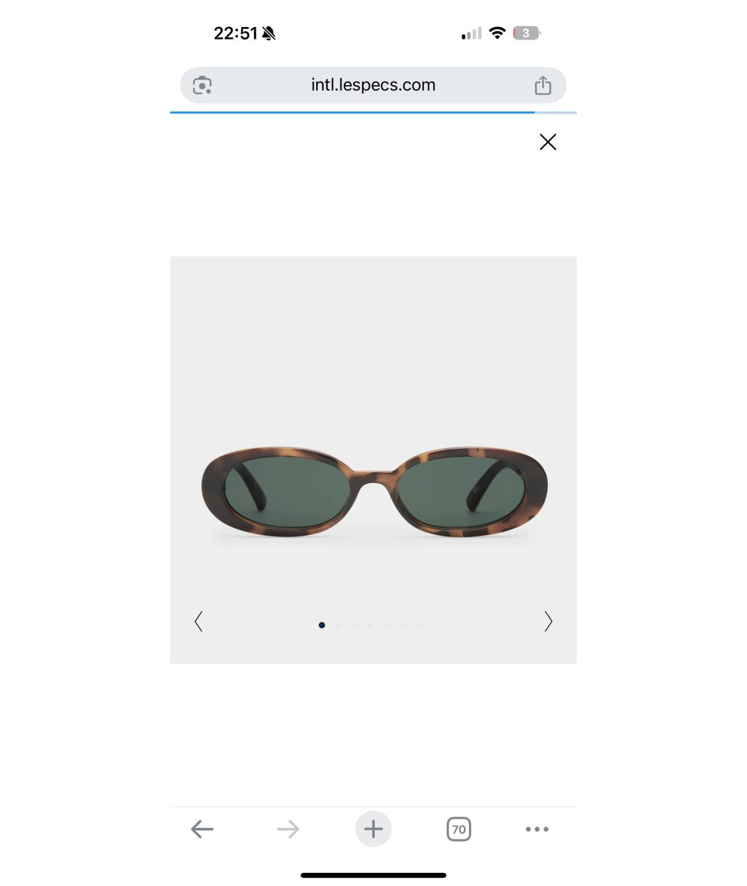 LE SPECS Пластиковые солнцезащитные очки, фото 9