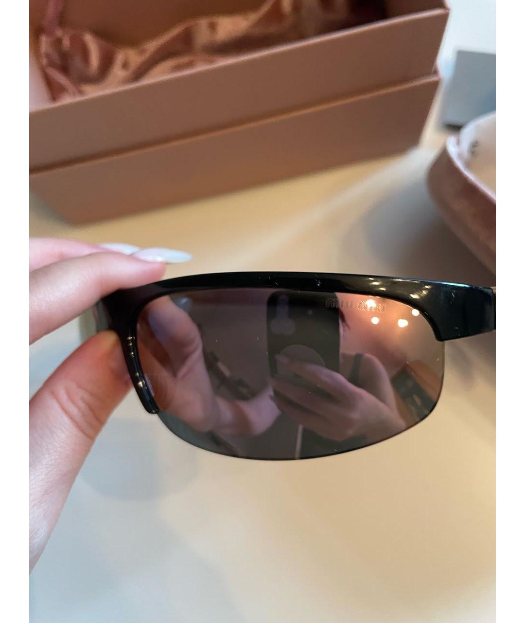 MIU MIU Мульти пластиковые солнцезащитные очки, фото 3