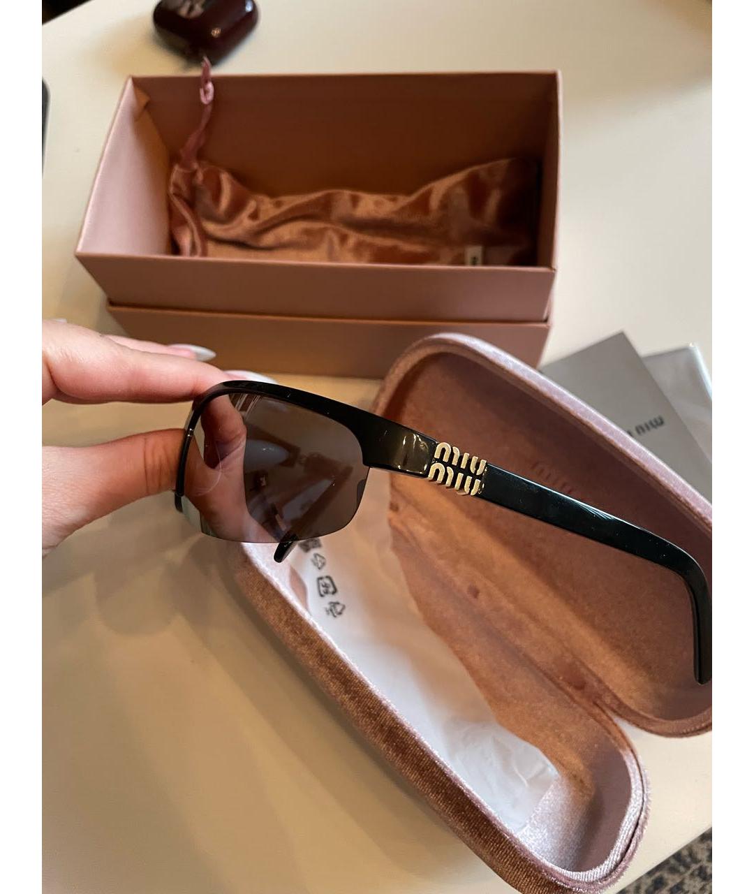 MIU MIU Мульти пластиковые солнцезащитные очки, фото 2
