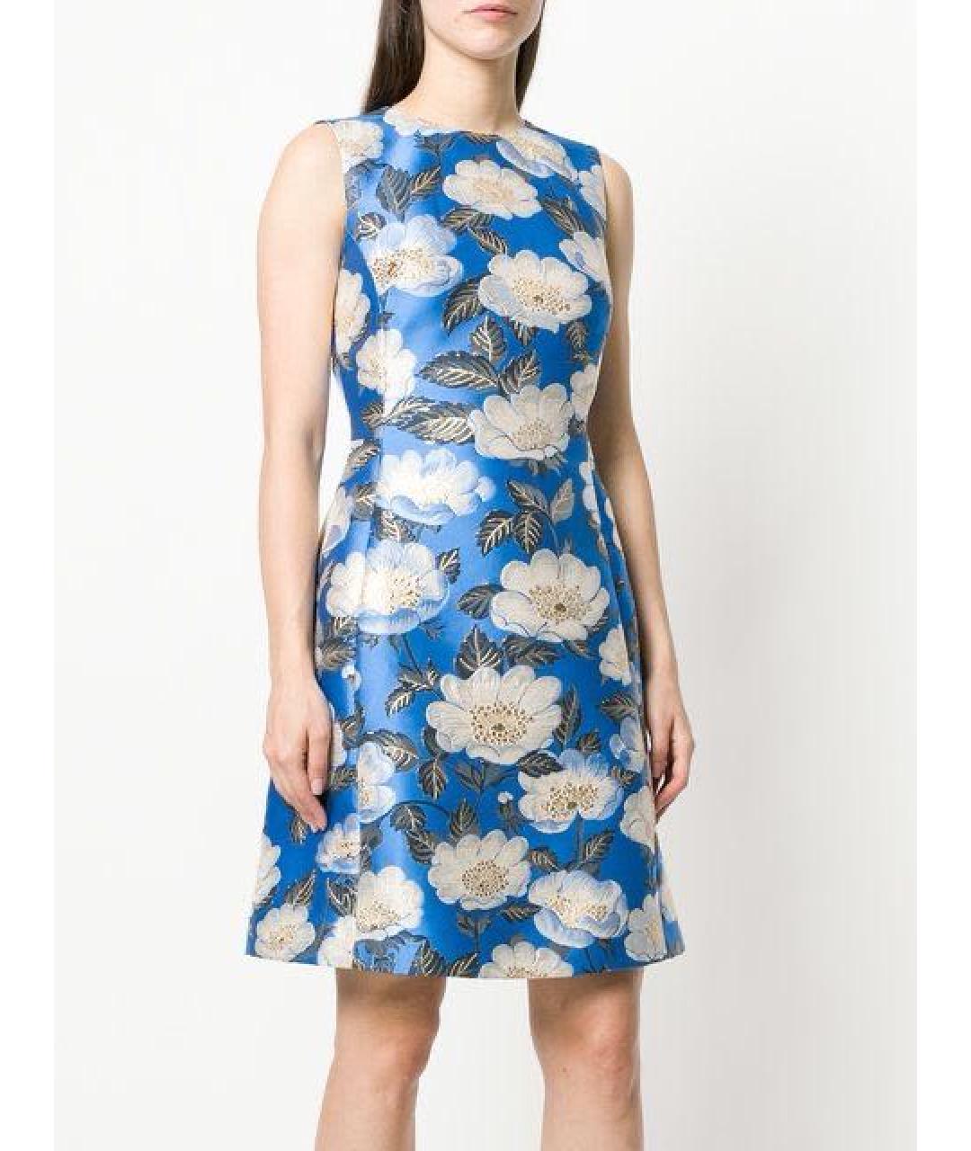 DOLCE&GABBANA Синее вечернее платье, фото 2
