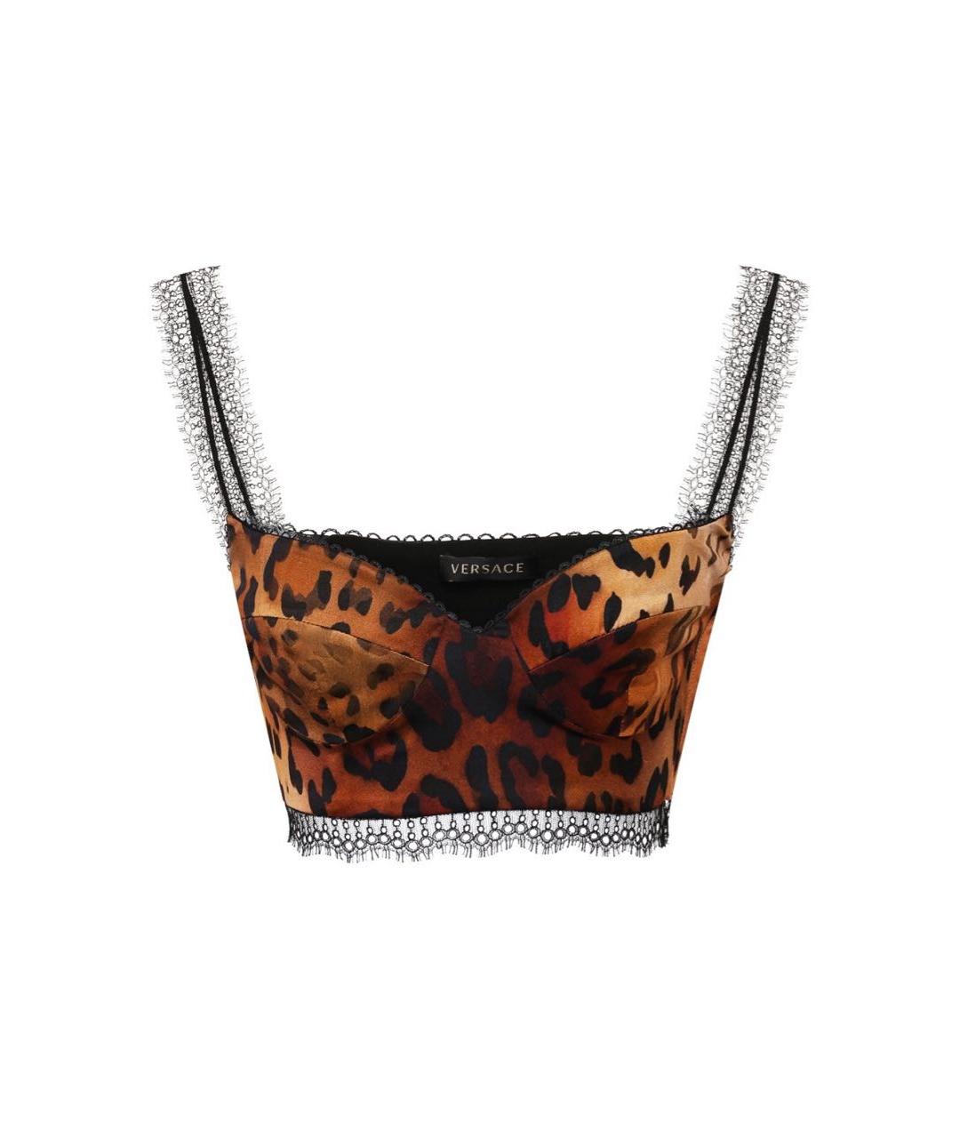 VERSACE Ацетатная майка, фото 1