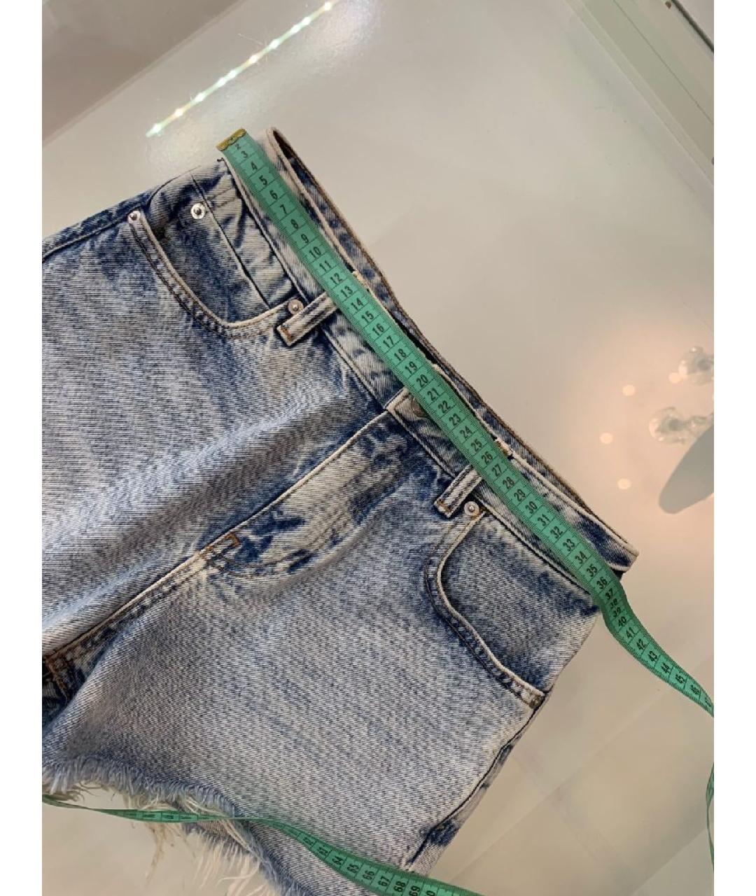 ALEXANDER WANG Голубые деним шорты, фото 6