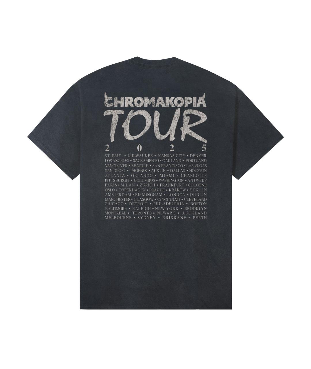 Golf Le Fleur Черная хлопковая футболка, фото 2
