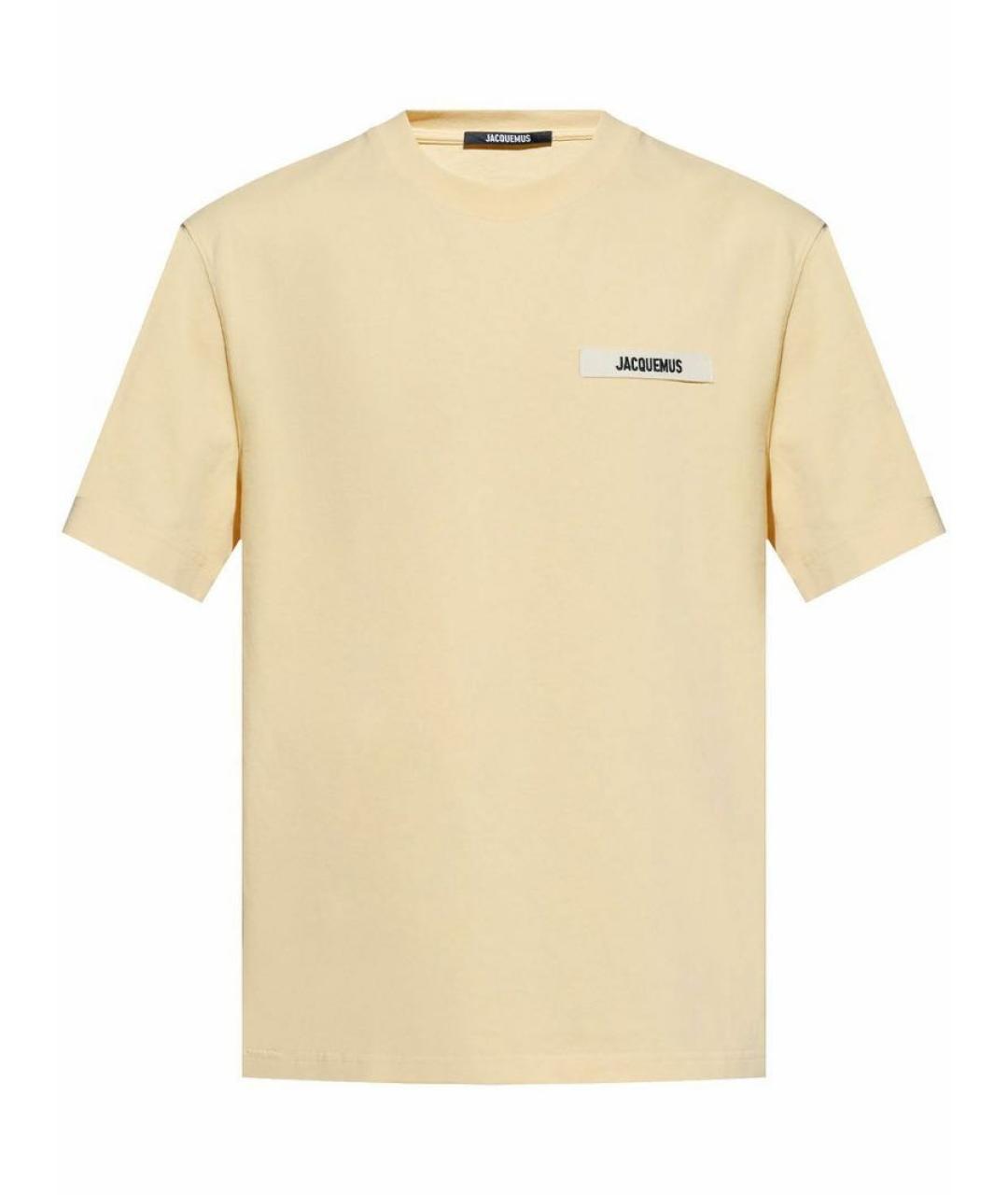 JACQUEMUS Хлопковая футболка, фото 1