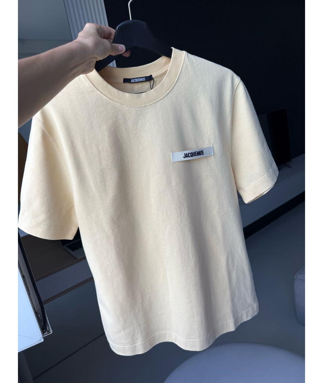 JACQUEMUS Хлопковая футболка, фото 6