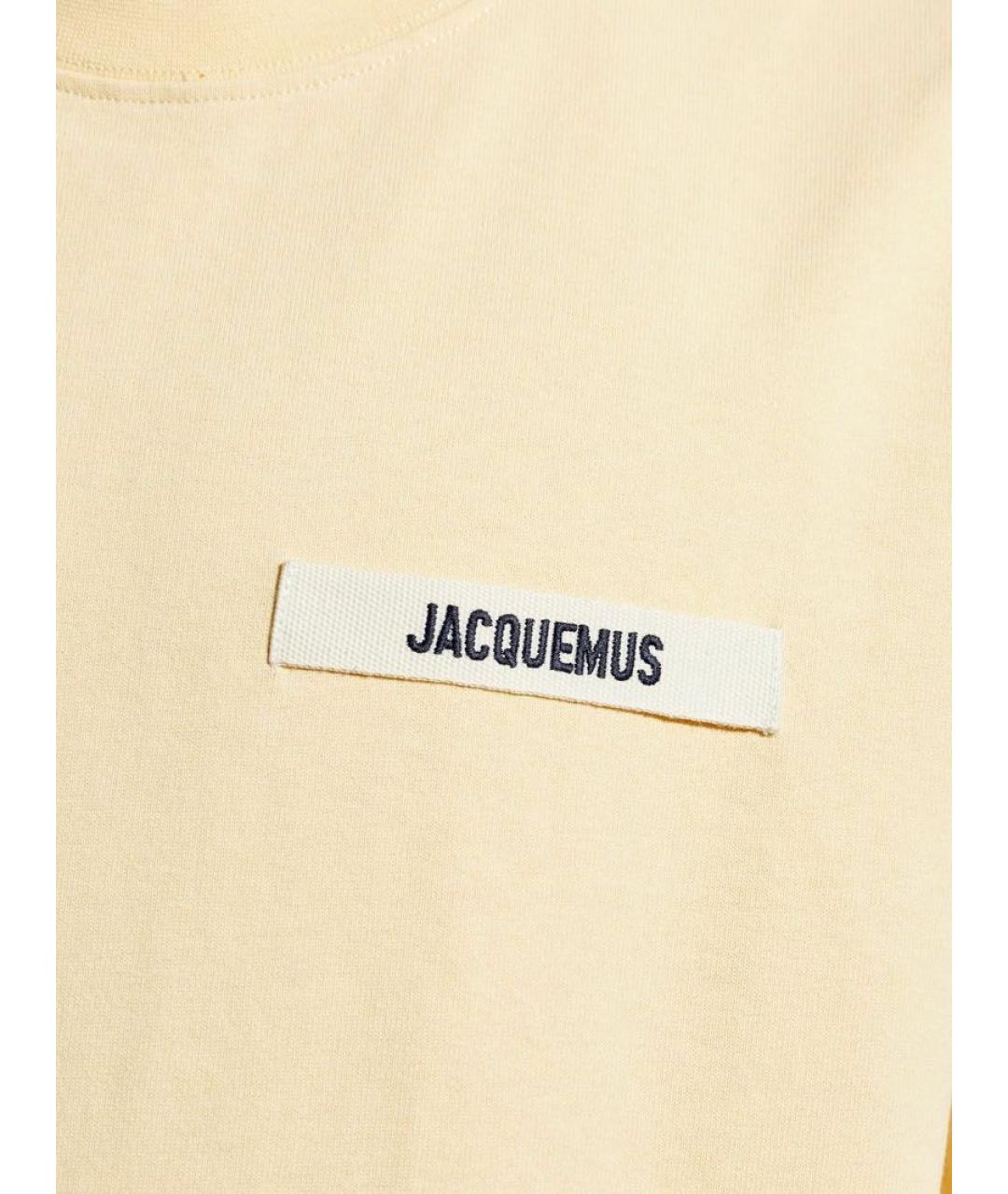 JACQUEMUS Хлопковая футболка, фото 2