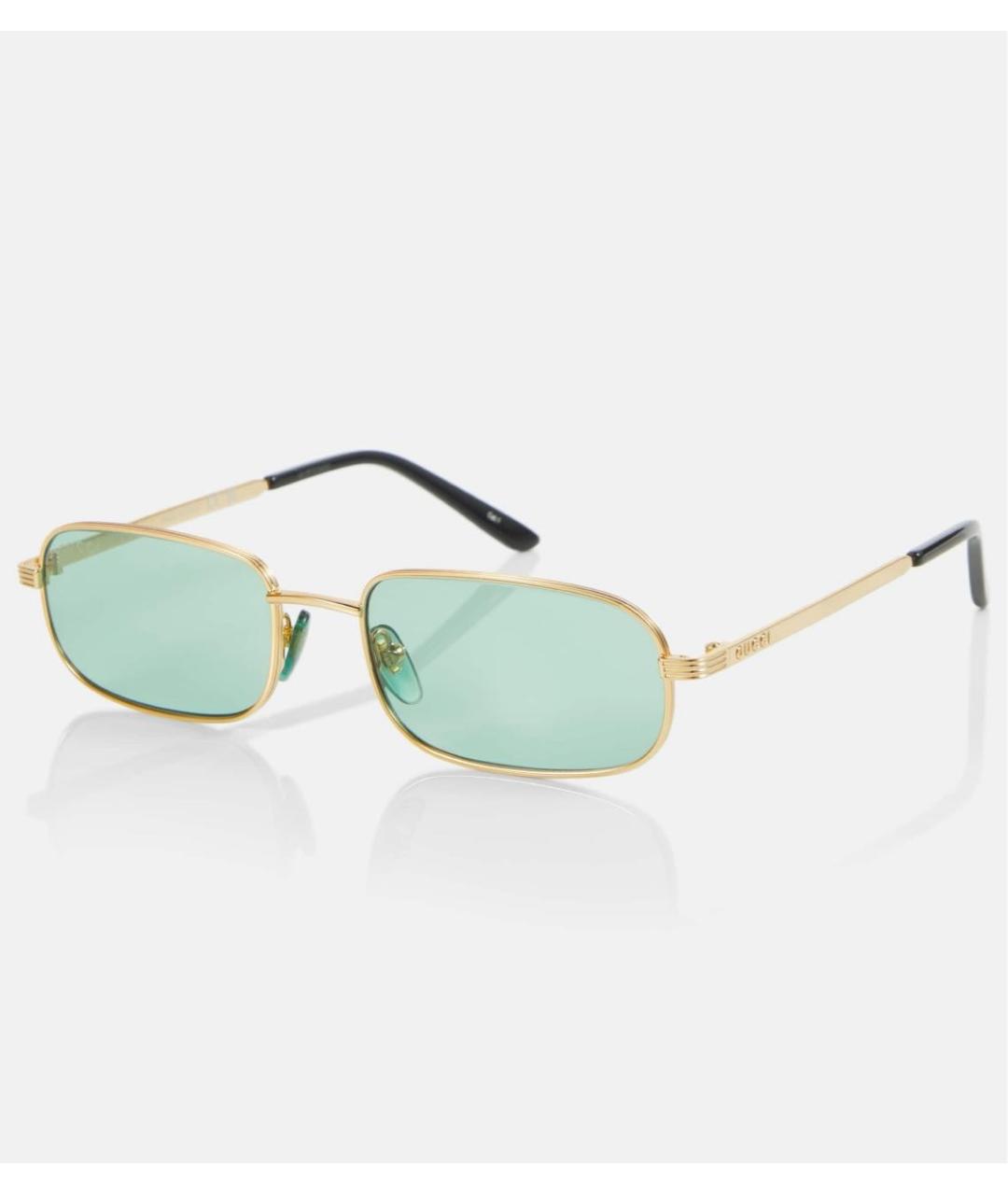 GUCCI Металлические солнцезащитные очки, фото 2