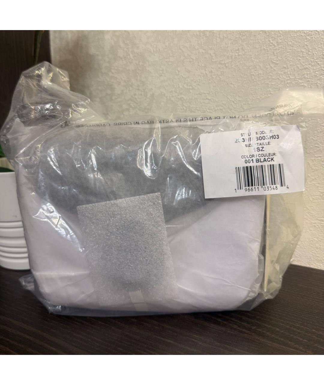 MARC JACOBS Черная кожаная сумка через плечо, фото 8