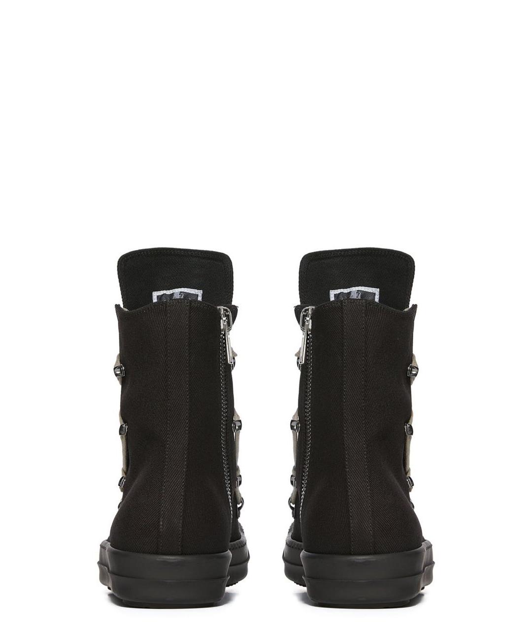 RICK OWENS DRKSHDW Черные кеды, фото 4