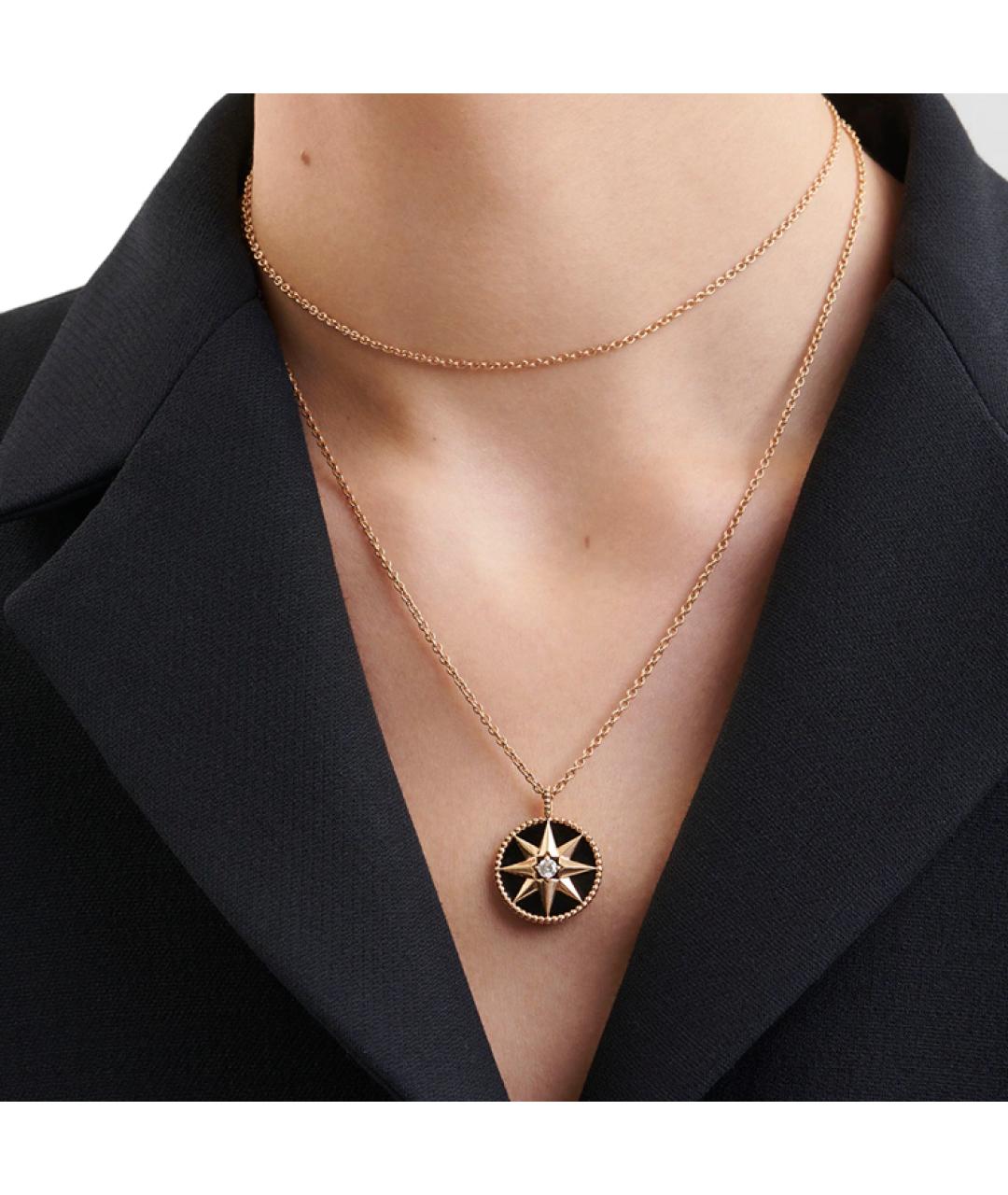 CHRISTIAN DIOR Подвеска из розового золота, фото 5