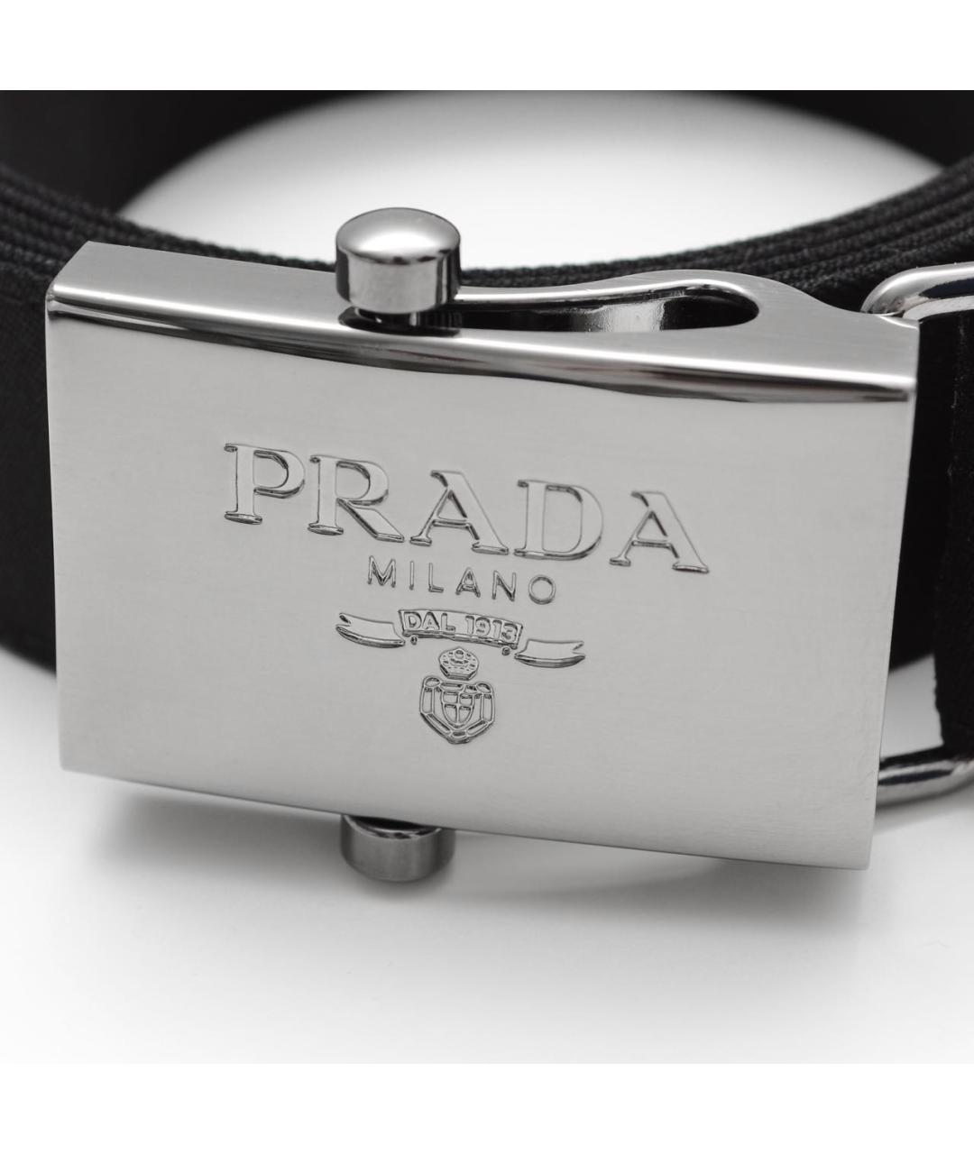PRADA Черный ремень, фото 2