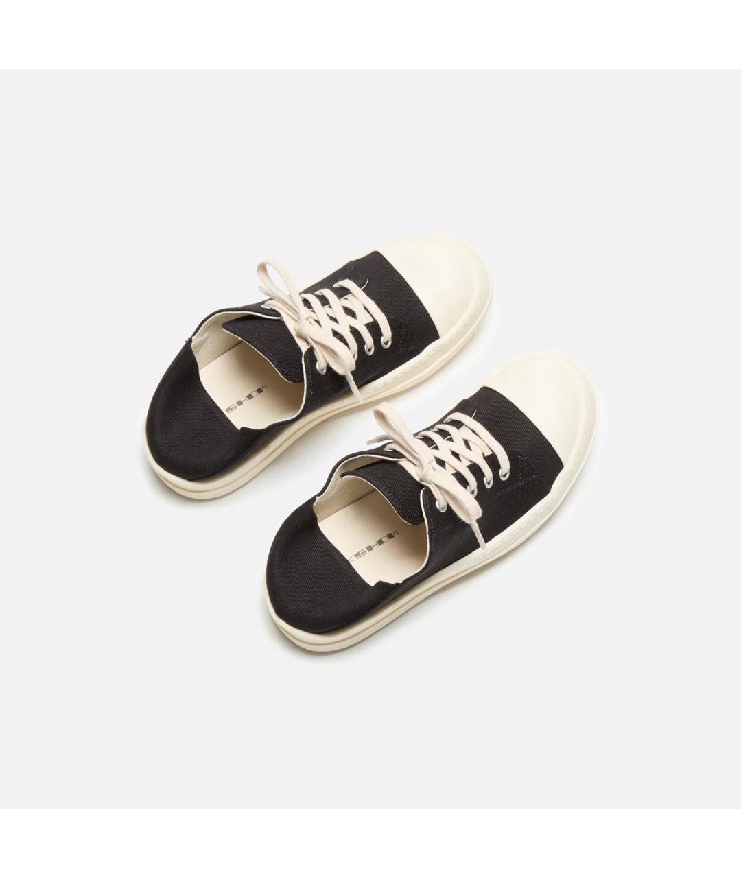 RICK OWENS DRKSHDW Черные кеды, фото 3