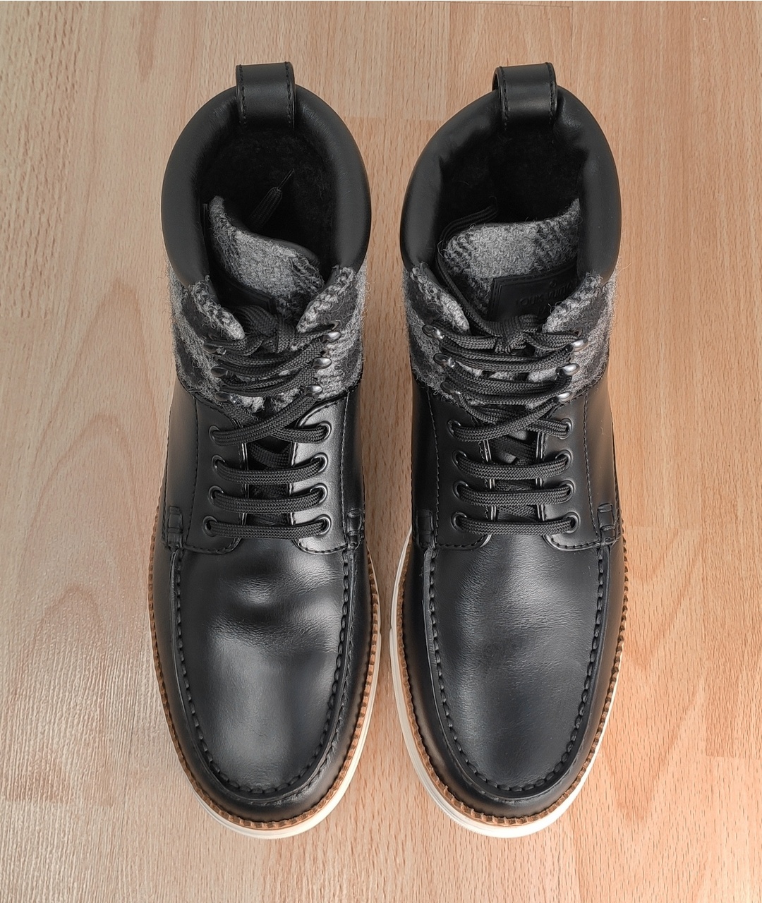 LOUIS VUITTON PRE-OWNED Черные кожаные высокие ботинки, фото 4
