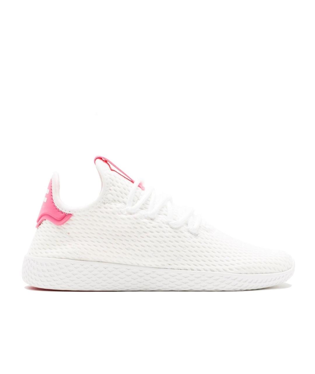 ADIDAS Белые текстильные низкие кроссовки / кеды, фото 1