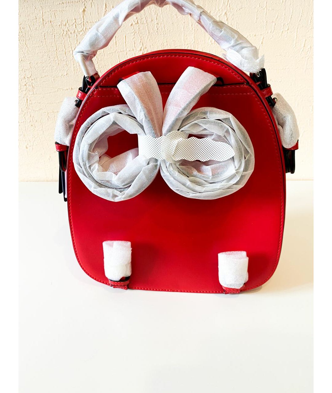 ARMANI EXCHANGE Красный рюкзак из искусственной кожи, фото 6