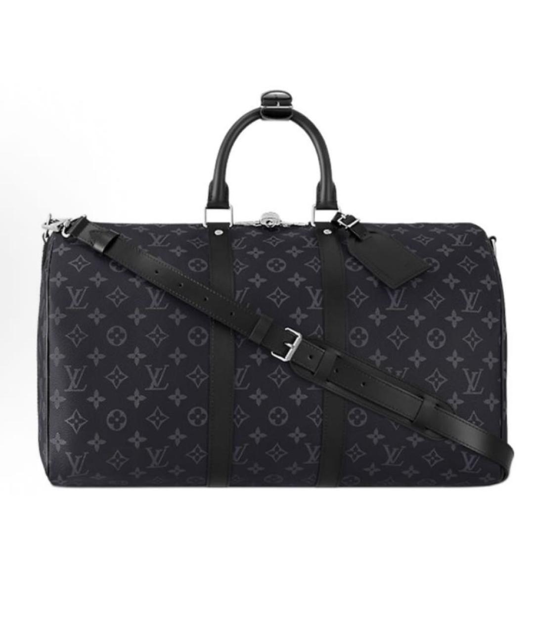 LOUIS VUITTON Кожаная дорожная/спортивная сумка, фото 6