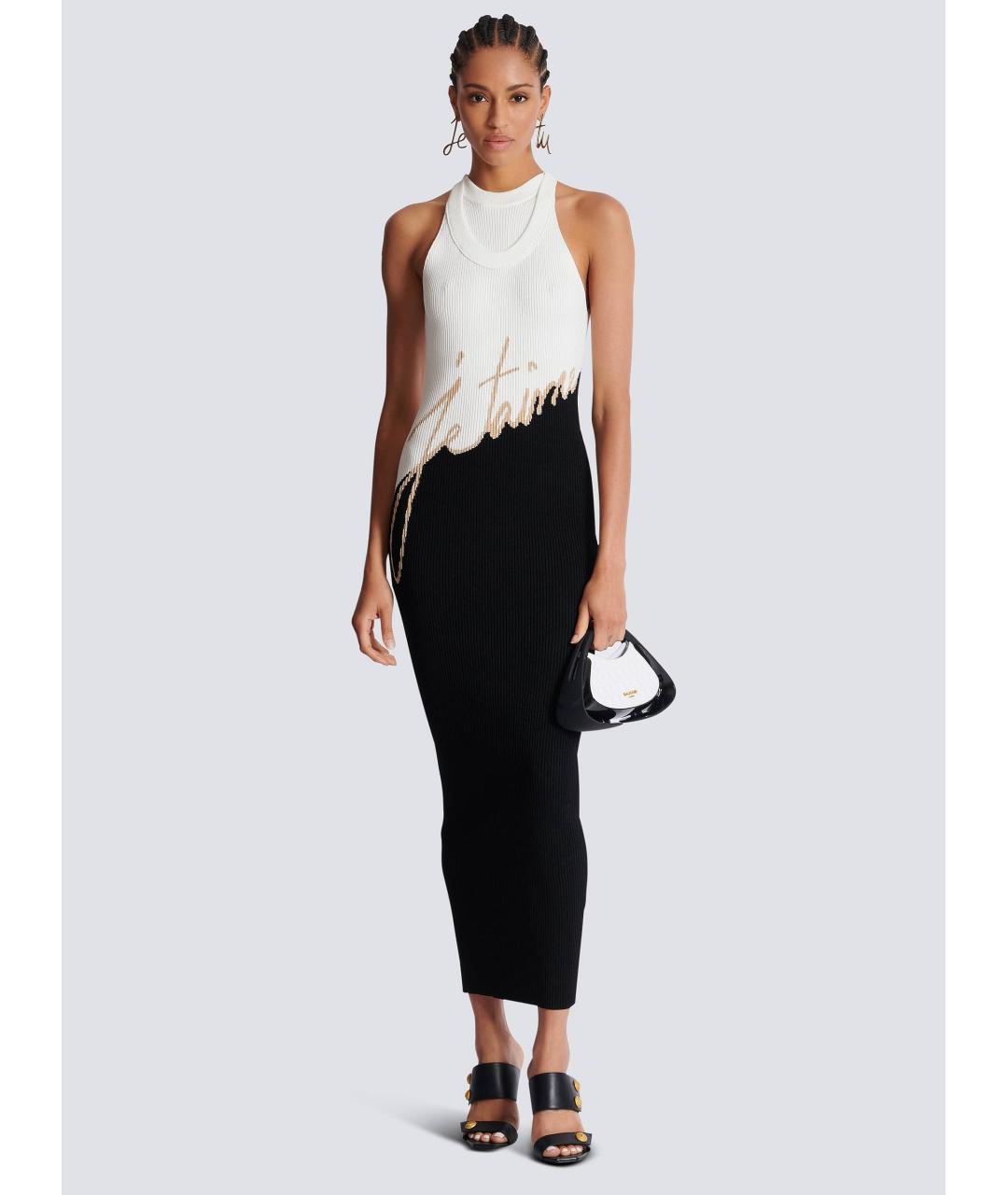 BALMAIN Мульти коктейльное платье, фото 2