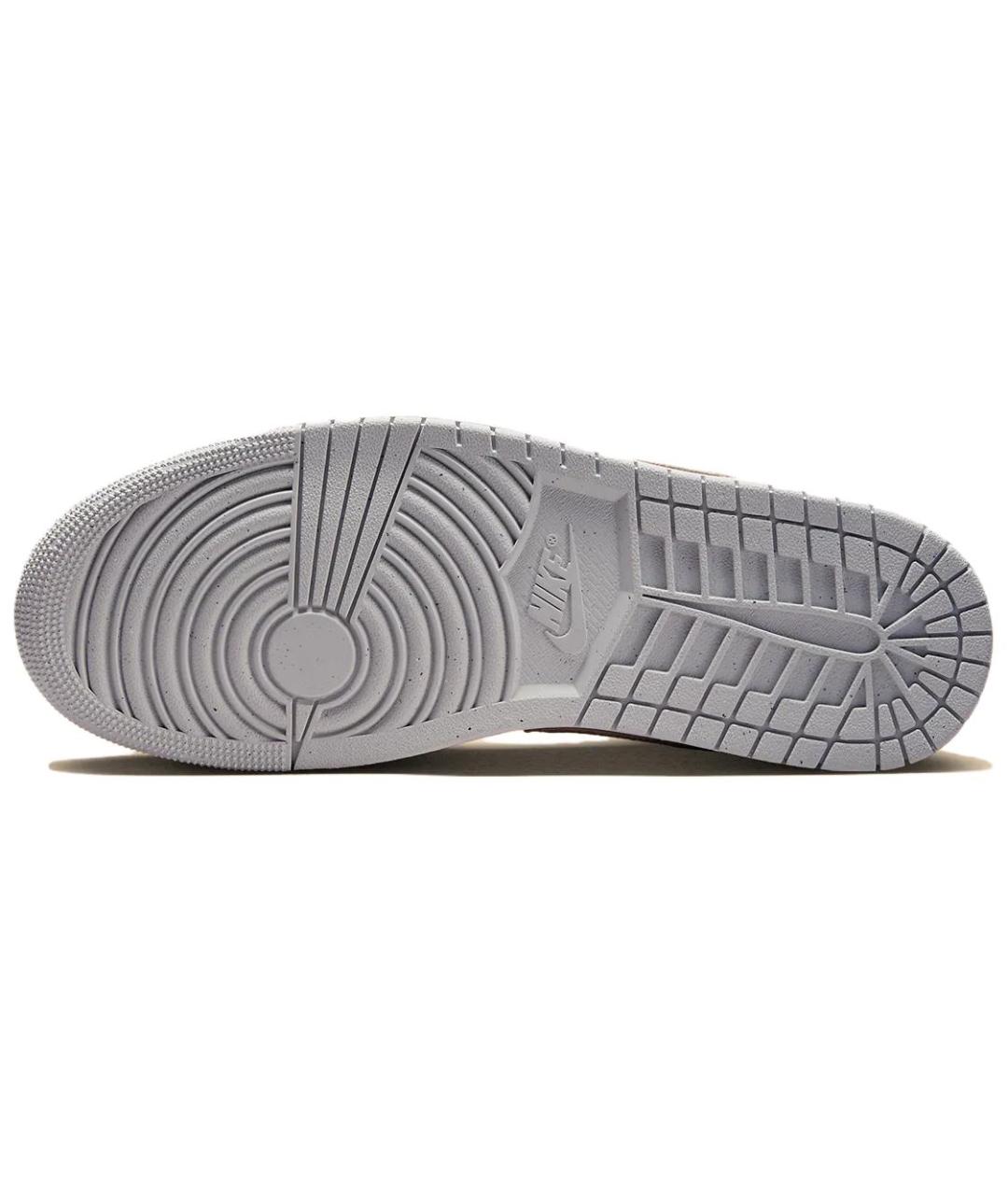 JORDAN Бежевые замшевые кеды, фото 5