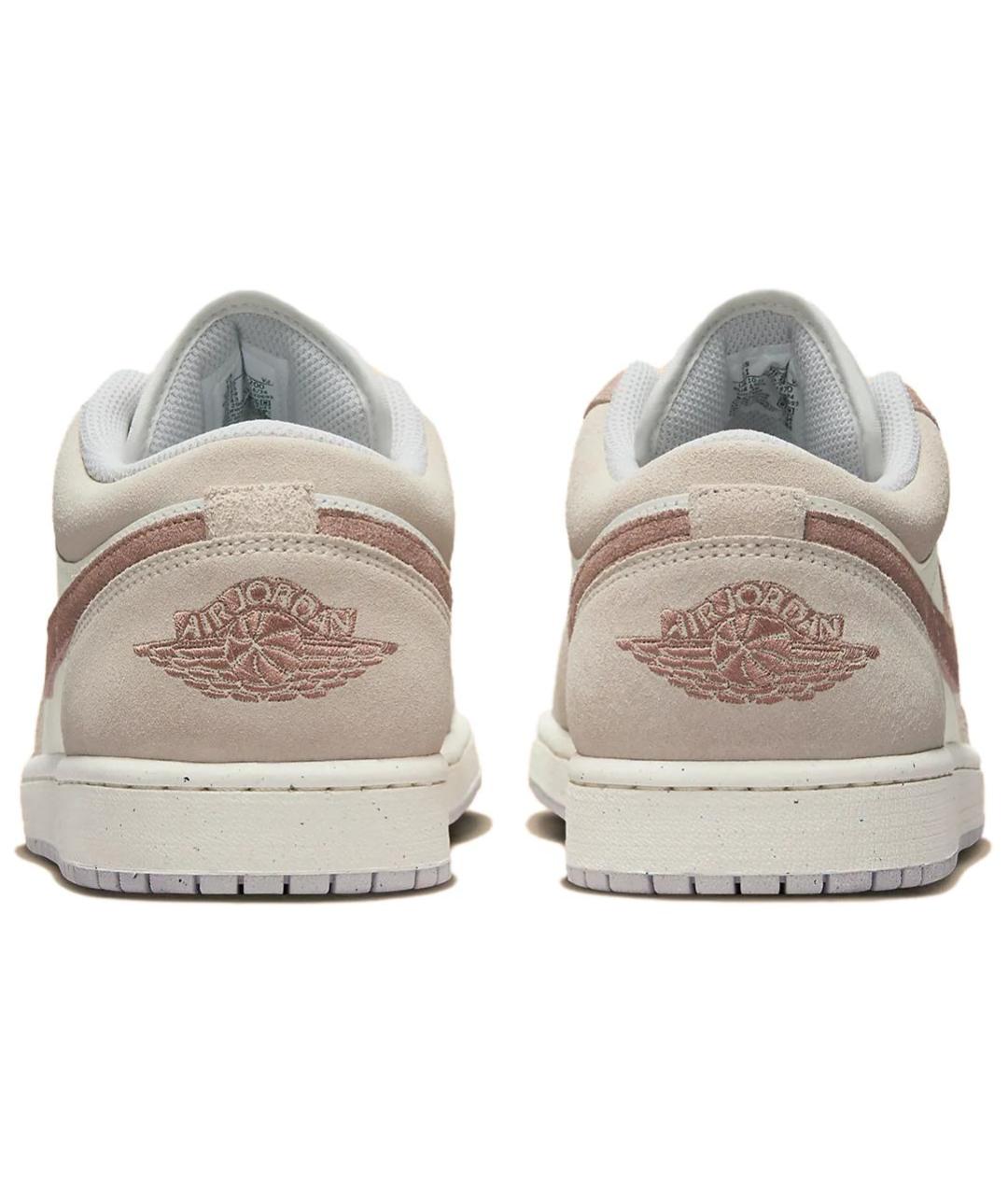 JORDAN Бежевые замшевые кеды, фото 4