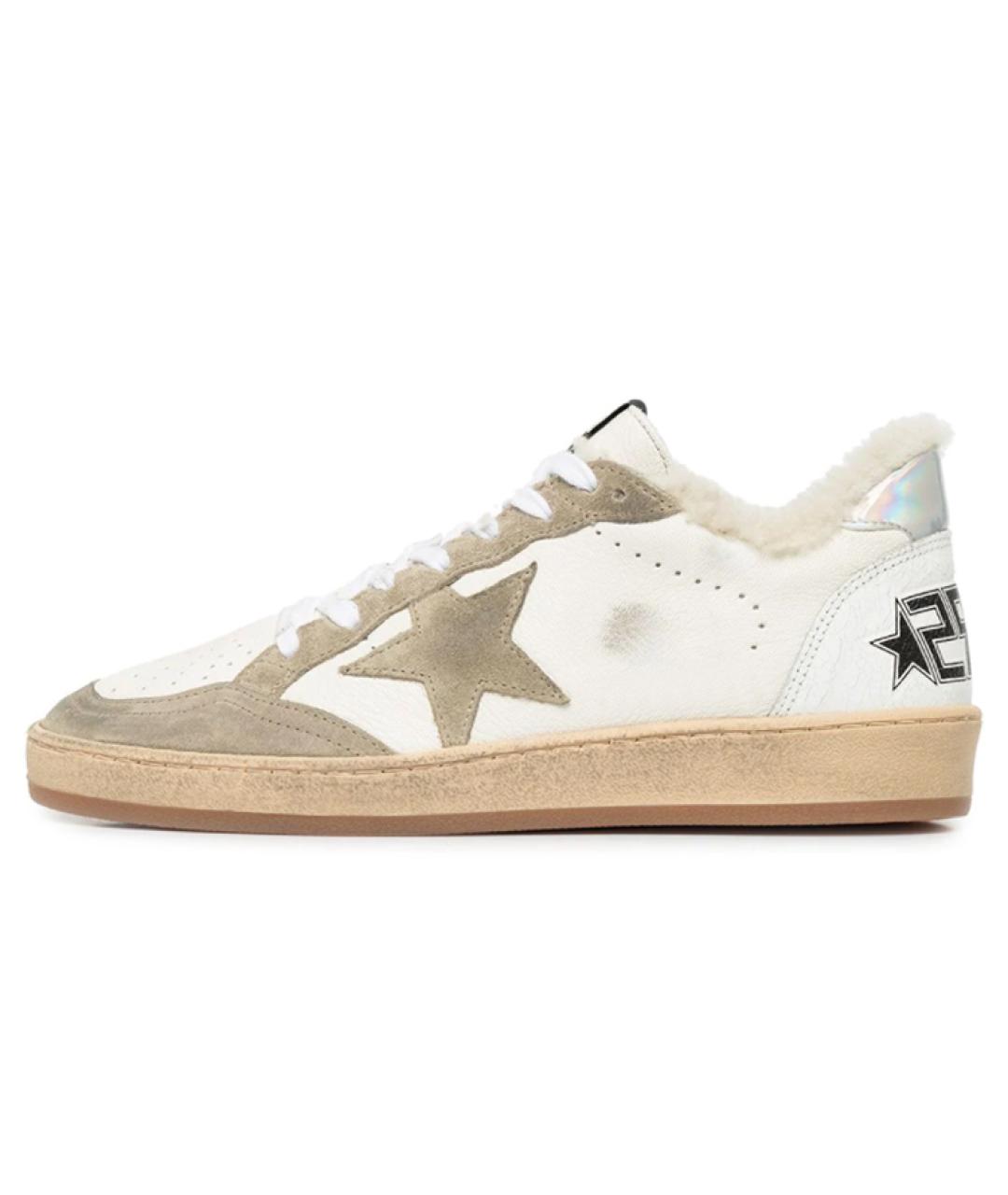 GOLDEN GOOSE DELUXE BRAND Белые кеды, фото 2