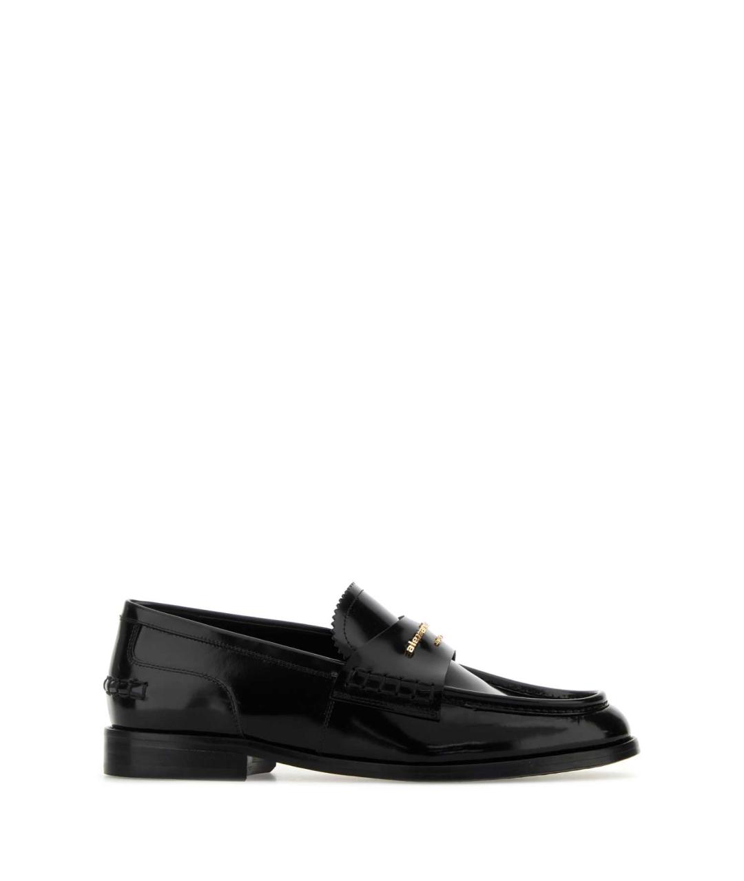 ALEXANDER WANG Черные кожаные лоферы, фото 1
