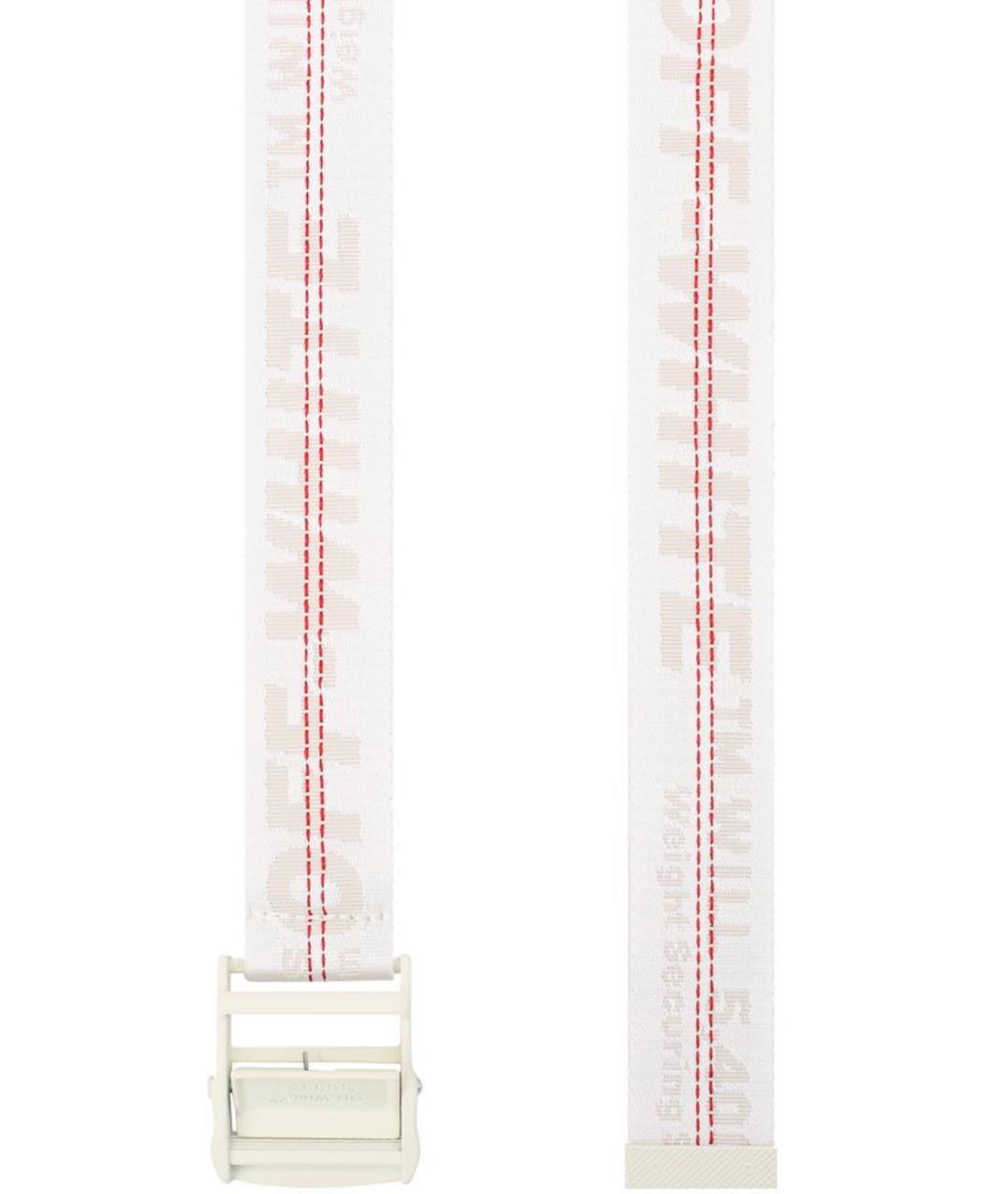 OFF-WHITE Белый ремень, фото 5