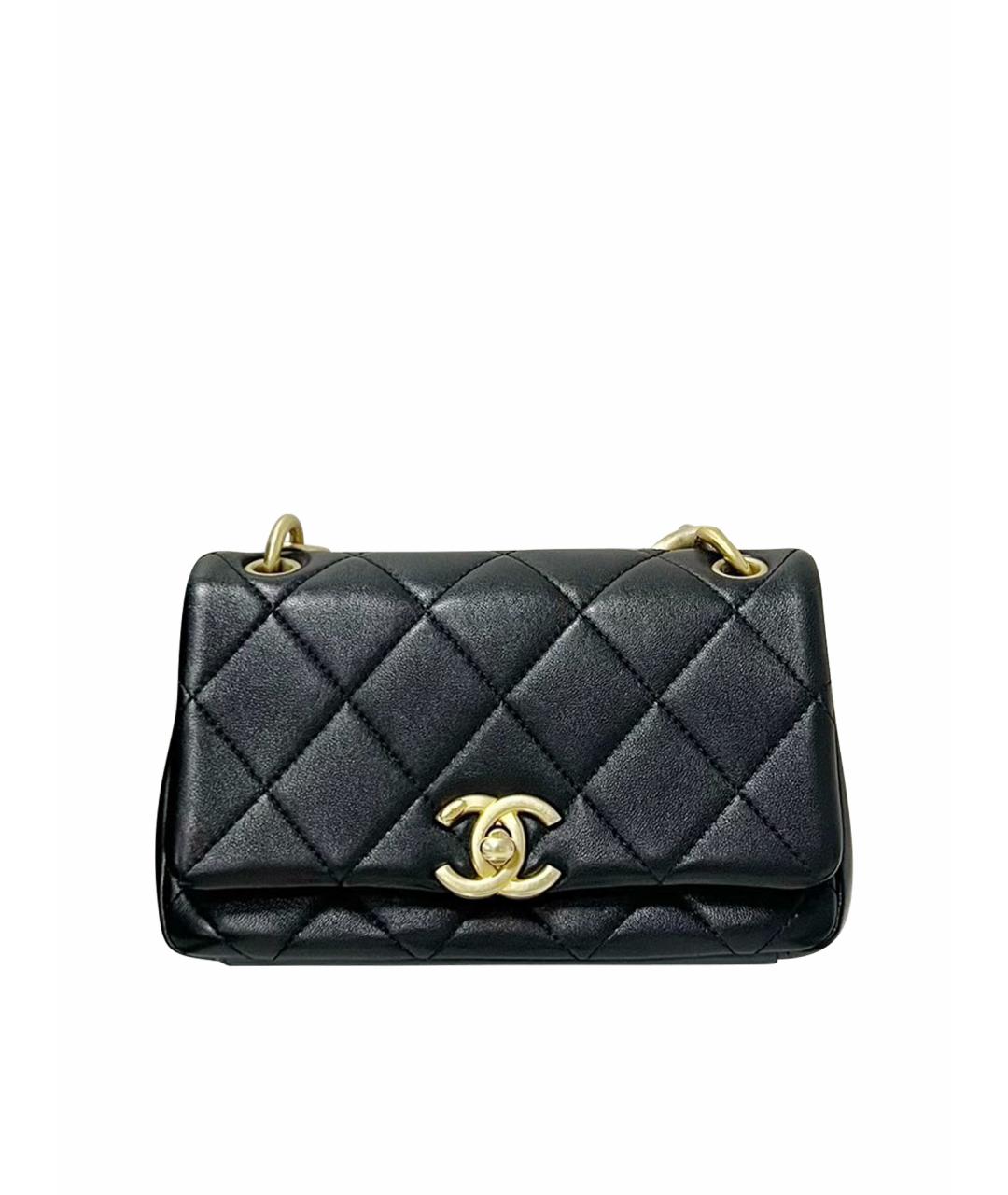 CHANEL Черная кожаная сумка тоут, фото 1
