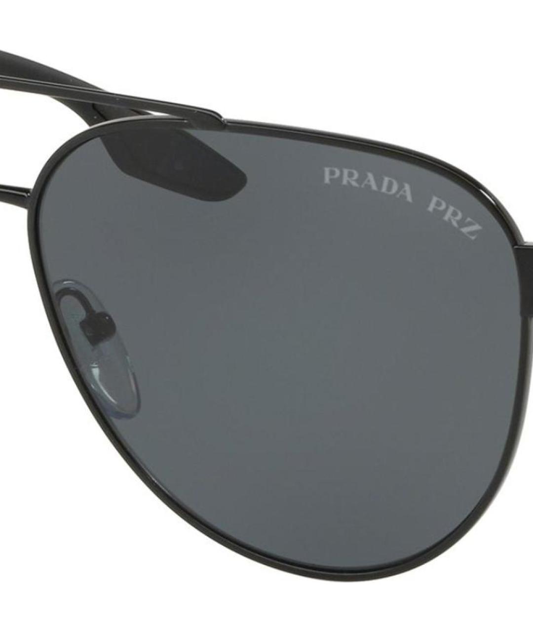 PRADA Черные солнцезащитные очки, фото 2