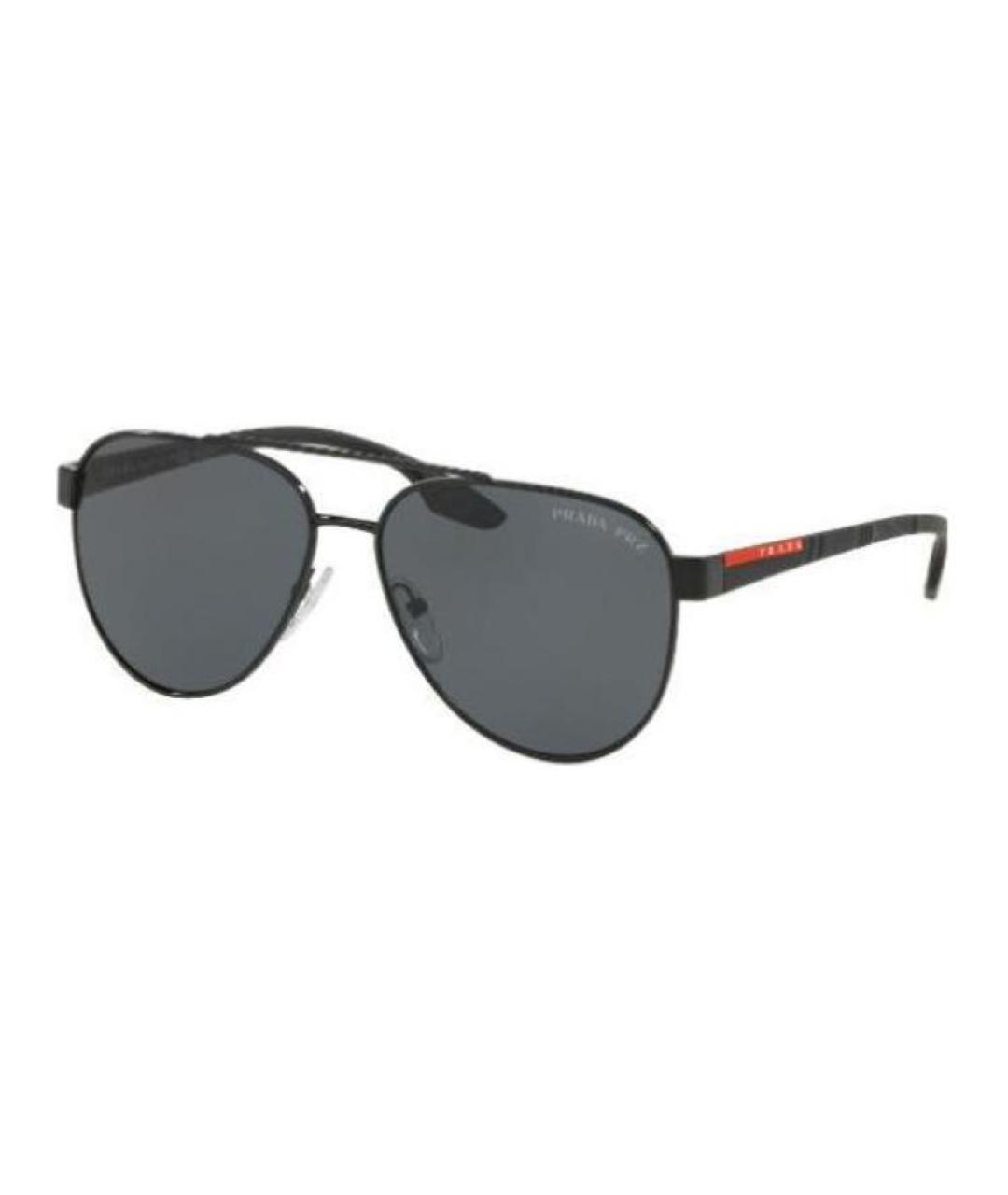 PRADA Черные солнцезащитные очки, фото 1