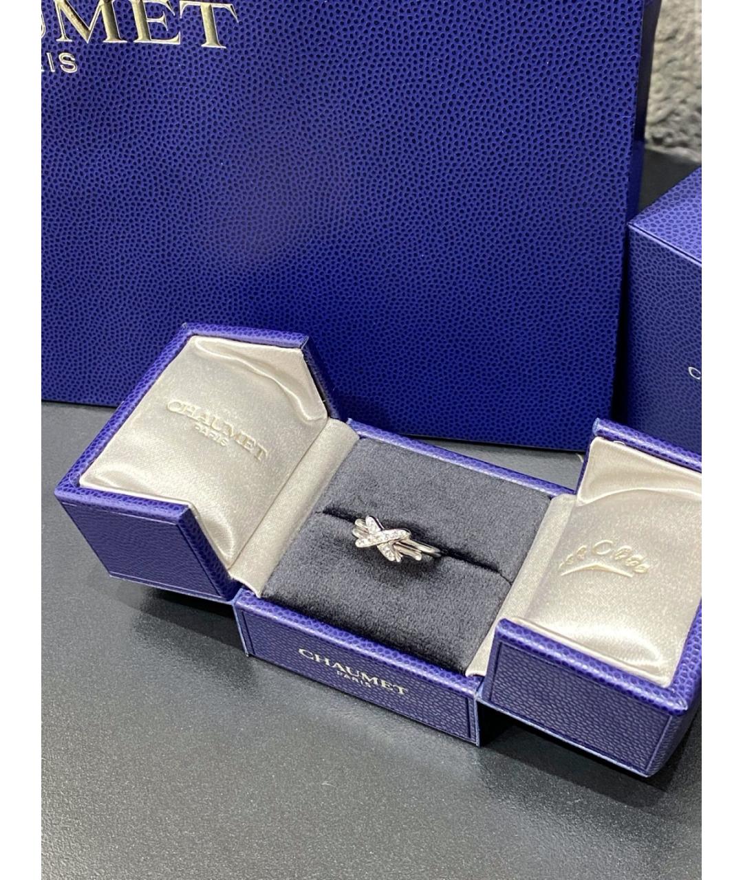 CHAUMET Серебряное кольцо из белого золота, фото 5