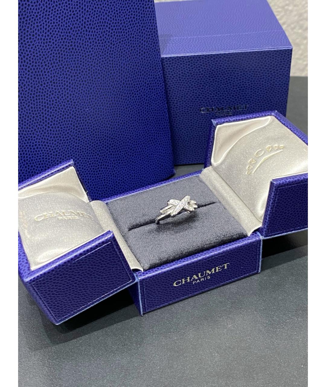 CHAUMET Серебряное кольцо из белого золота, фото 6