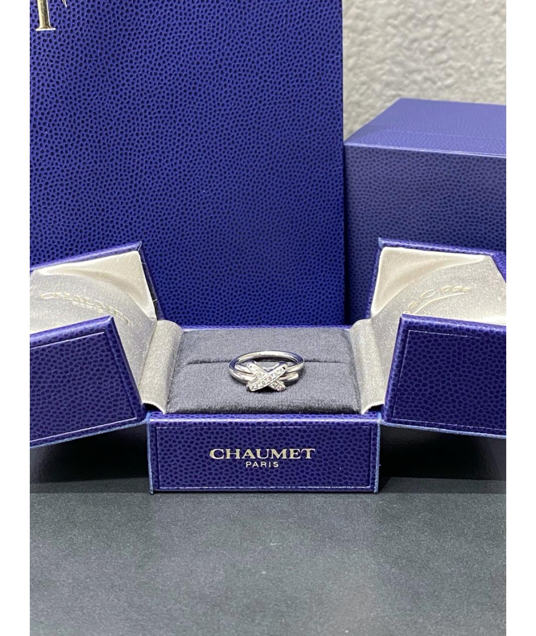 CHAUMET Серебряное кольцо из белого золота, фото 3